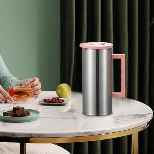 Stainless Steel Cold Water Kettle 1.8L with Lid 1