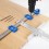 Fixing Clip Cabinet Hardware Punch Locator Tool Blue 8
