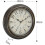 Vintage quartz wall clock copper 30 cm silent 2