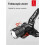 LED Headlamp Rechargeable Waterproof 4 Modes 4