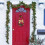 Christmas wreath rattan with LED lights 3