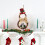 Christmas wreath rattan with LED lights 5
