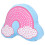 DIY plush pillow craft kit for kids 6+ rainbow cloud design 2