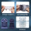 Gravestone candle mold silicone 2 pcs 2