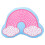 DIY plush pillow craft kit for kids 6+ rainbow cloud design 6