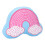 DIY plush pillow craft kit for kids 6+ rainbow cloud design 7