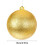 MOUDUO Christmas Ornament Blue Plastic Sphere 150mm 1 Pc 2