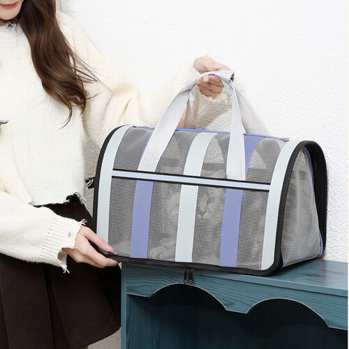 Pet Travel Backpack – Foldable Breathable Mesh Carrier 1