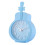 Blue Candy-Colored Alarm Clock for Kids, Small 2
