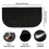 Half Round Fireplace Mat Fireproof Black 20 x 39 Inch 2