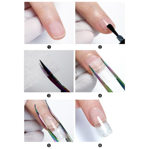 Silk Sheets Mending Fabric 10 Pieces 1