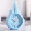 Blue Candy-Colored Alarm Clock for Kids, Small 5
