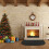 Half Round Fireplace Mat Fireproof Black 20 x 39 Inch 6