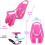 Doll Stroller Seat Pink for Children's Bicycle 6