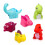 Light Up Floating Dinosaur Bath Toys for Babies 6-Pack 2