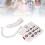 Elderly Big Button Phone with Loud Ringer and Volume Control 4