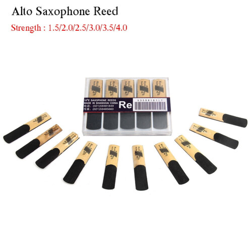 Alto Saxophone Reed Set Strength 1.5–4.0 10 pcs 2