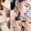 Stainless Steel Stud Earrings for Women Geometric Flat Back 5