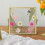 LingStar double glass pressed flower frame 6 inch 2