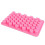 Heart-shaped ice mold pink 55 cavities 3