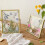 LingStar double glass pressed flower frame 6 inch 5