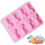 Penis-shaped ice mold pink chocolate jelly 2