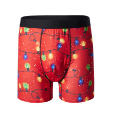 Slips de Noël pour hommes, imprimé festif, lot de 3