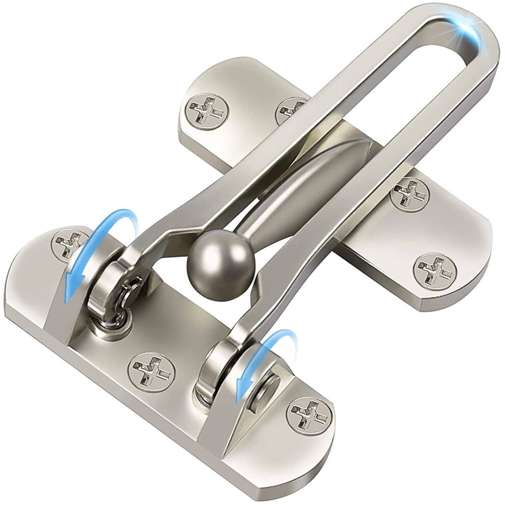 Door Latch Swing Bar For Home Security 1Pc 9023022112552