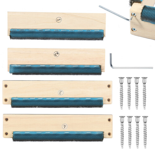 Punch Needle Frame Solid Wood 4-Side Sturdy Rug Hooking 2