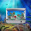 Tropical Fish Dolphin LED Aquarium Lamp 1pc 2