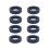 Luggage Wheel Covers Pink 8 pcs 6