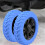 Luggage Wheel Covers Pink 8 pcs 7