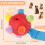 Lyneun Snuffle Ball Dog Toy Soft Interactive 2