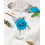 Rose artificiali nere con stelo, 25 pezzi 3