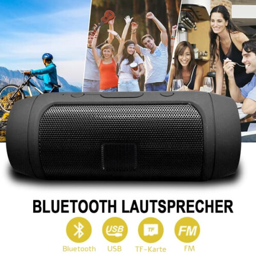 Bluetooth speaker with bass effects 2