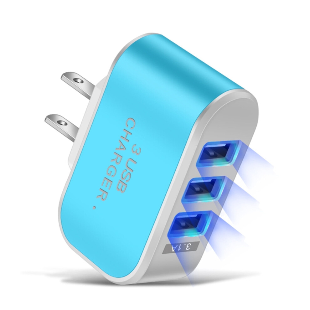 Oyigu Outlet Extender With Usb 3.1A 3-Port Charger Block 9178400685767