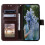 SKALO συμβατό με Samsung S23Mandala Wallet Case - Καφέ Καφέ 2