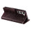 SKALO συμβατό με Samsung S23Mandala Wallet Case - Καφέ Καφέ 4