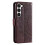 SKALO συμβατό με Samsung S23Mandala Wallet Case - Καφέ Καφέ 6