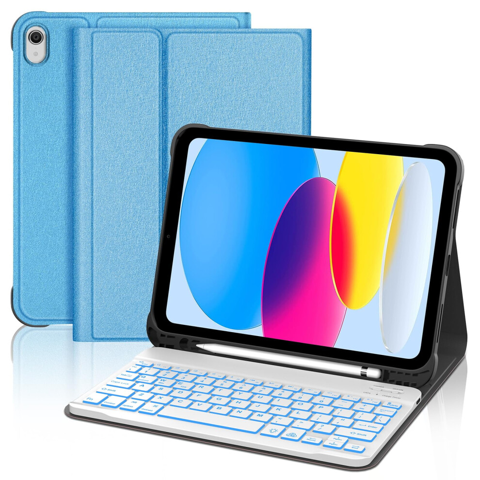 Ipad 10Th Gen 2022 10.9-Inch Case With Detachable Bluetooth 938499930259