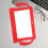 Kids tablet case silicone red 7 inch 7