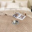 Yellow soft plush sofa throw 100x150 cm 4
