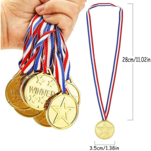 Plastic Kids Medals Pack of 100 1