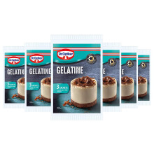 Dr. Oetker Gelatine Sachets, 216 g, Pack of 6 x (3x12g)
