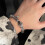 Leaf Charm Beaded Bracelet Glass Multi-Color 1 Piece 6