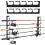 Wall Mounted Fishing Rod Holder Horizontal Rack FS4 3