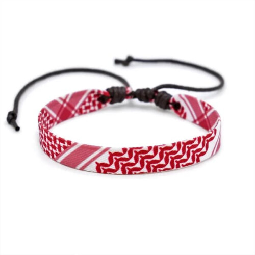 Palestine scarves woven bracelets 4 pcs 1