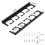 Wall Mounted Fishing Rod Holder Horizontal Rack FS4 5