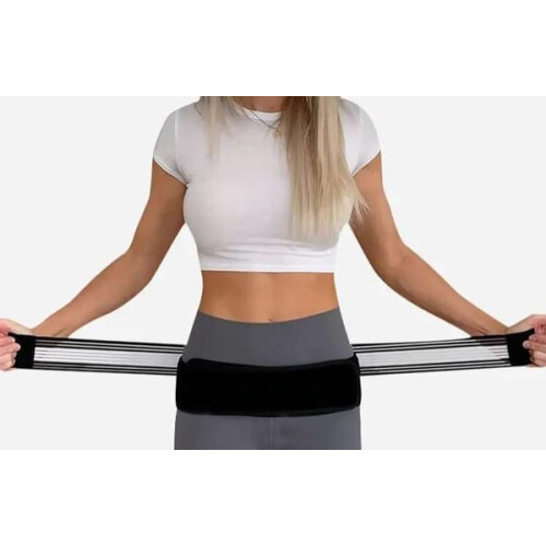 Hip Support Belt Black Adjustable One Size 2