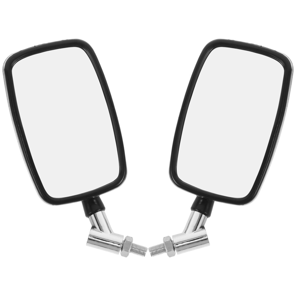 Motorcycle Handlebar Rearview Mirrors Pair 9555307056126